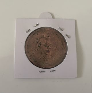 One penny Jorge IV 1826