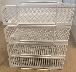 4 Bandejas Ikea Drönjöns Metal Blanco