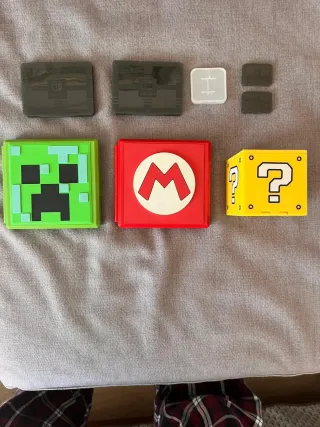 Consola Nintendo Switch con mandos y accesorios