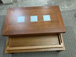 Mesa de centro de madera