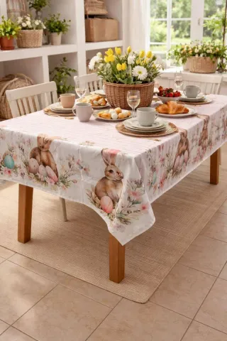 Tovaglia Pasquale Multicolore