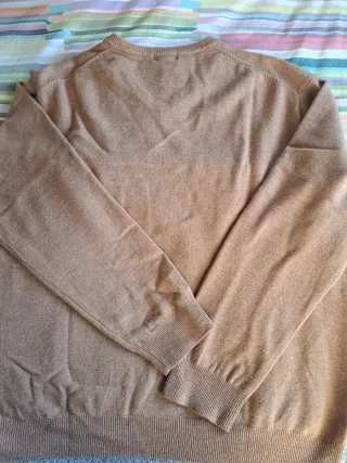 Jersey Gant V-neck Marrón