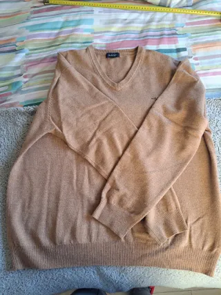 Jersey Gant V-neck Marrón