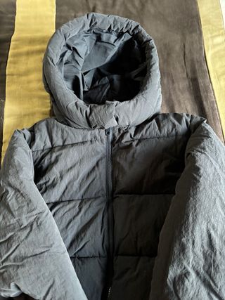 Abrigo plumífero CHICA SIN ENTRENAR negro T. 13-14