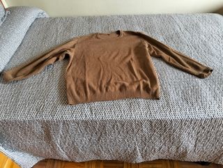 Jersey hombre azul y gris