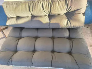 2 Sofás de Palets Blanco