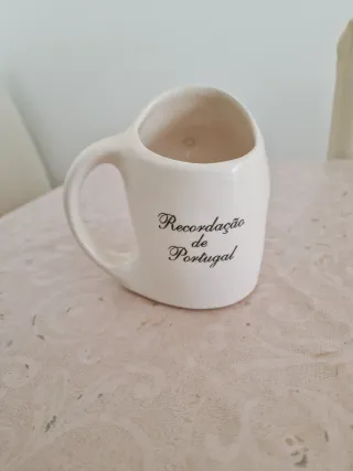 Caneca decorativa das Caldas Recordação Portugal