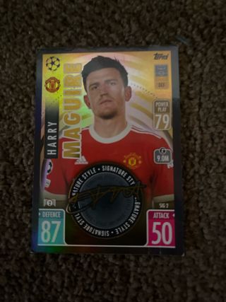 Carta Fútbol Harry Maguire 2019-20 Topps