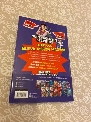 Arta y Max. Agentes bajo cero.