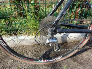 Bicicleta de carretera manillar plano