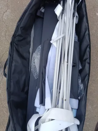 Mostrador portátil estantería plegable