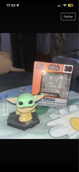 Mini Funko Pop Grogu Star Wars