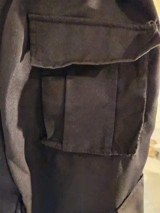 Pantalón Cargo MinusTwo Negro Talla 18