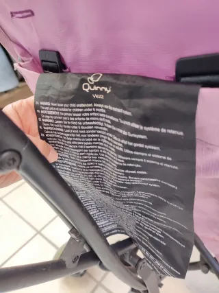 Silla paseo plegable Quinny Yezz