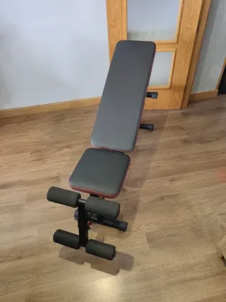 Banco de pesas ajustable