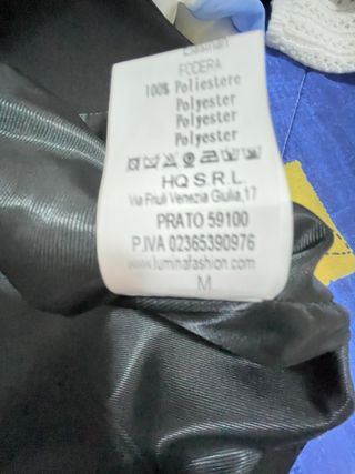 Gilet nero taglia unica LUMINA