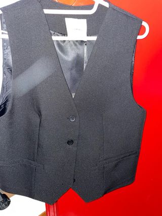 Gilet nero taglia unica LUMINA