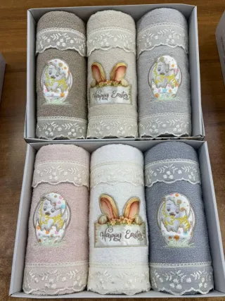 Set 6 Asciugamani Pasquali Cotone