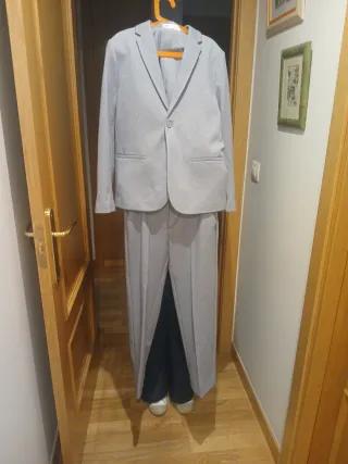 Blazer Zara Azul Celeste Talla 11/12