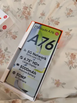 ZTE Blade A76 128GB 5G Nuevo