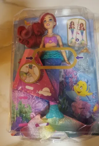 Muñeca Ariel Sirena Disney Mattel
