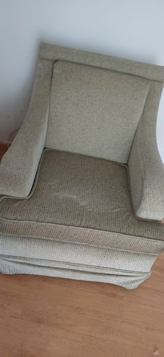 Sofá y sillones tela y piel