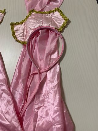 Disfraz infantil princesa rosa Talla 3/4 años 5/6