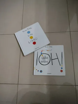 UN LIBRO y ¡OH! UN LIBRO CON SONIDOS