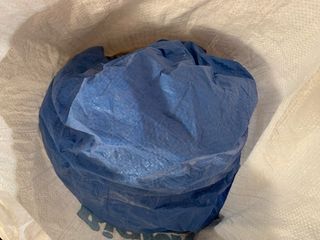 Saco para tapar contenedores azul