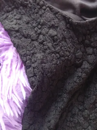 Vestido Negro Stradivarius