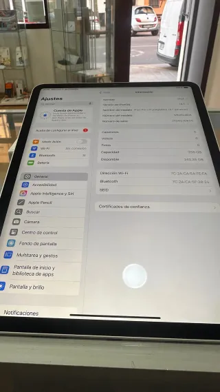 iPad Pro 11 256GB 4ª Gen Plata BT 93% M4