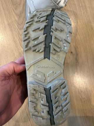 Botas Nieve Quechua Talla 36-37 Grises unisex