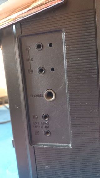 Radioregistratore Panasonic nero/argento