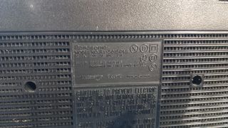 Radioregistratore Panasonic nero/argento