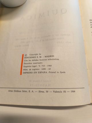 Química 5.o Curso