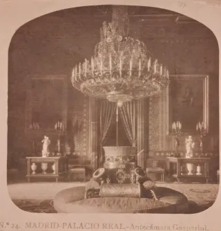Fotografía Estereoscópica Palacio Real Madrid
