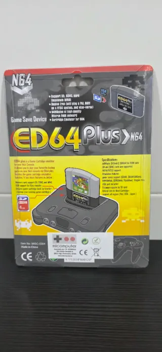 ED64 Plus N64 Game Save Device