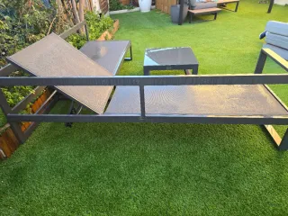 URGENTE!!!Sofá de jardín Mylia con mesa