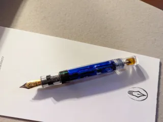 Penna stilografica demonstrator
