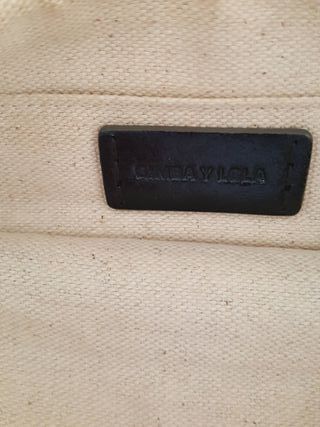 Bolso de mano Bimba y Lola, tejido trenzado