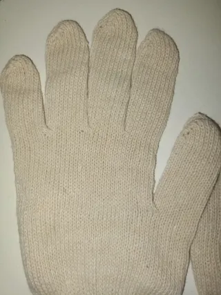 Guantes de hombre XL beige y amarillo