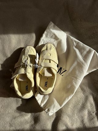Zapatillas Zara Beige/Amarillas