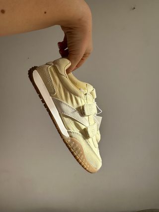 Zapatillas Zara Beige/Amarillas