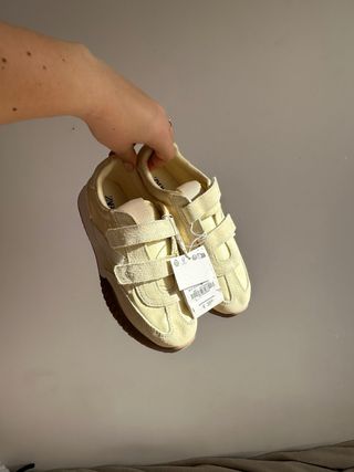 Zapatillas Zara Beige/Amarillas