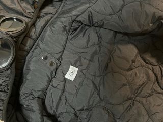 Chaqueta CP Company Negra con Gafas