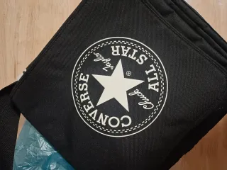 Bolso bandolera Converse negro retro nuevo