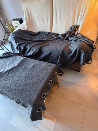 Cortinas Hilleborg IKEA Negras