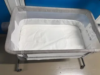 Mini Cuna Bebé Gris