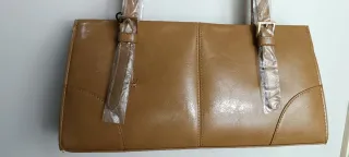 Bolso de hombro Mango marrón