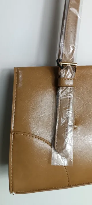 Bolso de hombro Mango marrón